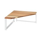 WENKO 53026100 - LOUISA-hylly 30x30 cm valkoinen/ruskea