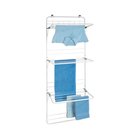 WENKO 63010800 - Pyykinkuivausteline 51x142 cm valkoinen/harmaa