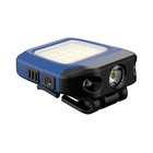 Viking - ladattava himmennettävä LED-taskulamppu 5 V, IPX4, 200 lm, 500 mAh