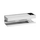 WENKO 25413100-Hylly TURBO-LOC GENOVA SHINE 30x10,5 cm hopeanvärinen
