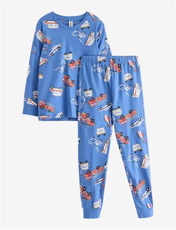 LINDEX Pyjama Set - DUSTY BLUE - 98/104
