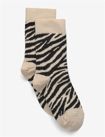 MELTON Zebra Socks - SHORTBREAD - 23/26 – kuva 2/2