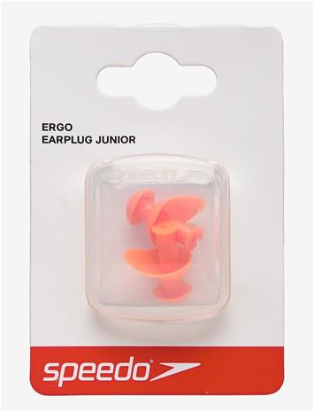 SPEEDO Junior Ergo Earplugs - ORANGE - One Size