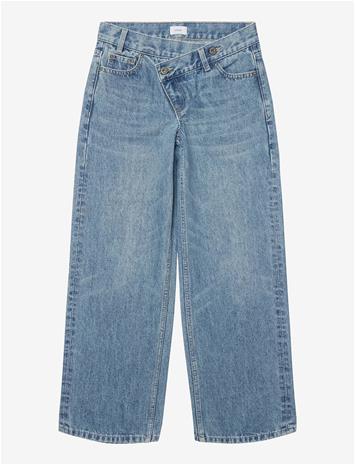 GRUNT Gravalon Wide Winblue Jeans - BLUE WASHED - 182