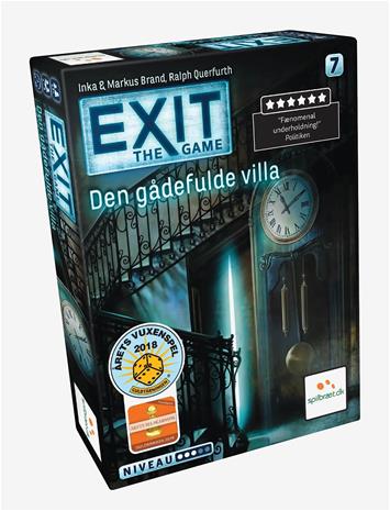 Lautapelit - EXIT: arvoituksellinen huvila - festspil (DA)