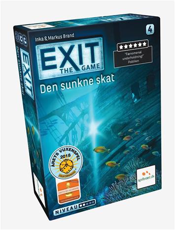 SPILBRÆT Exit 4: Den Sunkne Skat (Da) - MULTI - DANISH