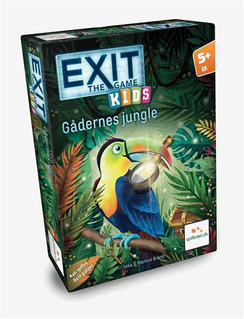 SPILBRÆT Exit For Børn - Gådernes Jungle (Da) - MULTI - DANISH