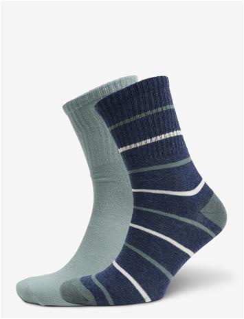 MANGO 2 Pack Mixed Socks - TURQUOISE - AQUA - M
