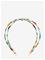 MANGO Double Beaded Headband - PINK - One Size – kuva 2