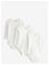 LINDEX 3-Pack Bodysuits - LIGHT DUSTY WHITE - 86 – kuva 2