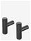 BLOMUS Set 2 Wall Hooks - Rof - BLACK - 1X4 cm – kuva 2