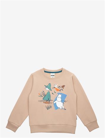 MOOMIN Storm Collegetröja - BEIGE - 122