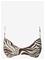 UNDERSTATEMENT UNDERWEAR Shaped Bikini Top - ZEBRA - L – kuva 2