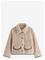 LINDEX Teddy Jacket - DUSTY BEIGE - 164 – kuva 2