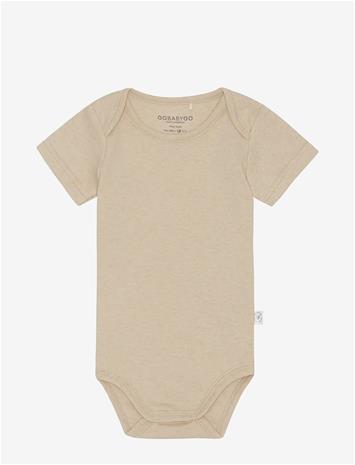 GOBABYGO Hazel Body Short Sleeve - OAT - 80
