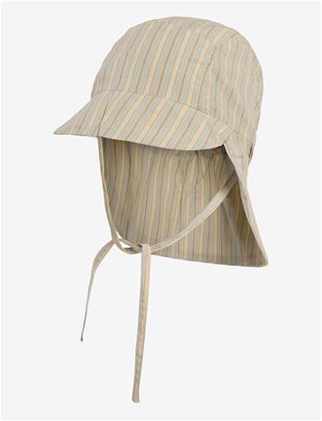 WHEAT Sun Hat Woven Tonga - BLUE OCEAN STRIPE - 9-24M