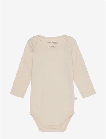 GOBABYGO Hazel Body Long Sleeve - VANILLA - 92