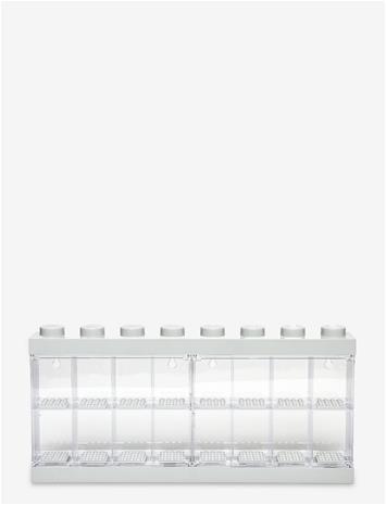 LEGO MINIFIGURE DISPLAY CASE 16 - Harmaa