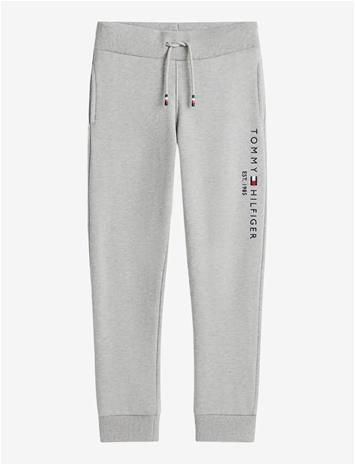 TOMMY HILFIGER Essential Sweatpants - LIGHT GREY HEATHER - 116