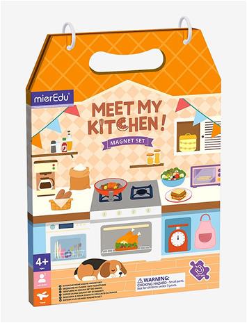 MIEREDU Magnetic Playset - Meet My Kitchen - MULTI - One Size