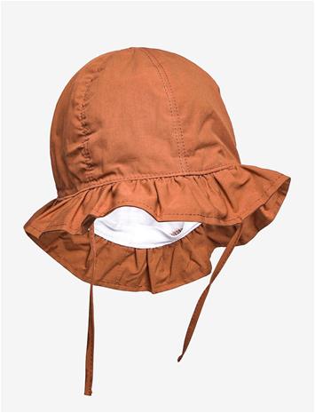 MELTON Bell Hat - Solid - LEATHER BROWN - 47