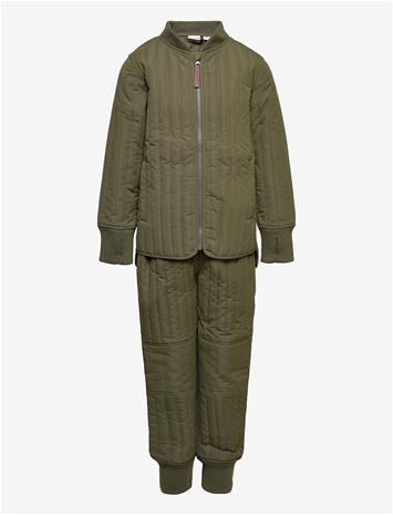 EN FANT Thermal Set Solid - IVY GREEN - 92