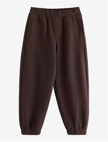 LINDEX Joggers With Brushed Inside - DARK BROWN - 122