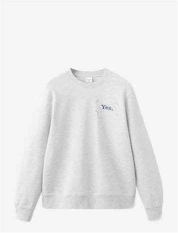 MANGO Printed Sweatshirt 100% Cotton - MEDIUM GREY - M – kuva 2/2