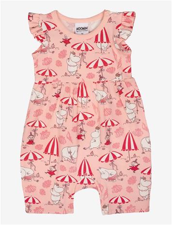 MOOMIN Snäckstrand Playsuit - PINK - 80