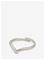PILGRIM Lulu Recycled Stack Ring - SILVER PLATED - One Size – kuva 2