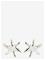 Pilgrim Prism Earrings Silver-Plated - Silver - ONE SIZE – kuva 4