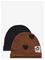 MINI RODINI Basic Hearts Baby Beanie 2-Pack - MULTI - 40-42 – kuva 2