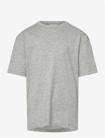 ENKEL STUDIO Basic O-Neck Tee S/S - GREY MEL - 116
