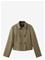MANGO Double-Breasted Linen Jacket - BEIGE - KHAKI - L – kuva 2