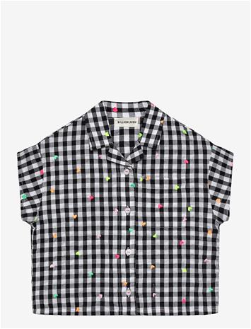 BILLIEBLUSH Blouse - WHITE BLACK - 110