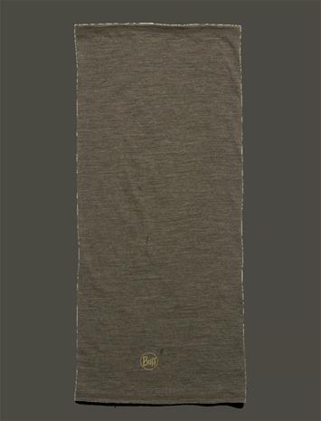 Buff Lightweight Merino Wool Monikäyttöhuivi, solid bark