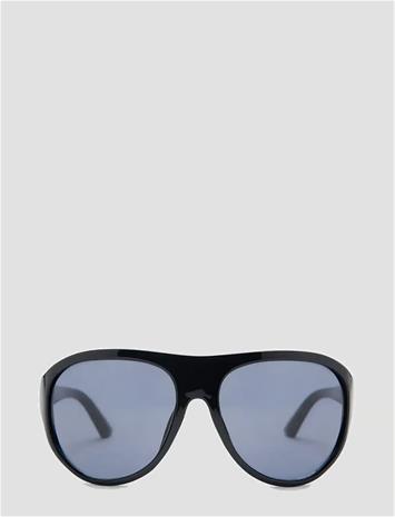 Mango Resin Frame Sunglasses - Black - ONE SIZE – kuva 2/3