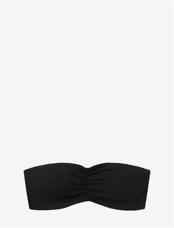 MANGO Bandeau Top - BLACK - M