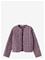 Mango Reversible Printed Quilted Jacket - Purple - L – kuva 3