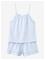 MANGO 100% Cotton Pyjamas Set - LT-PASTEL BLUE - M – kuva 2