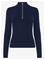 GRUNT Groleg Half Zip Knit - NAVY - 146/152 – kuva 2