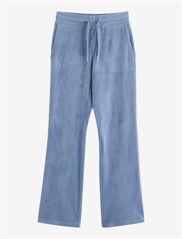 LINDEX Velour Trousers - BLUE - 170