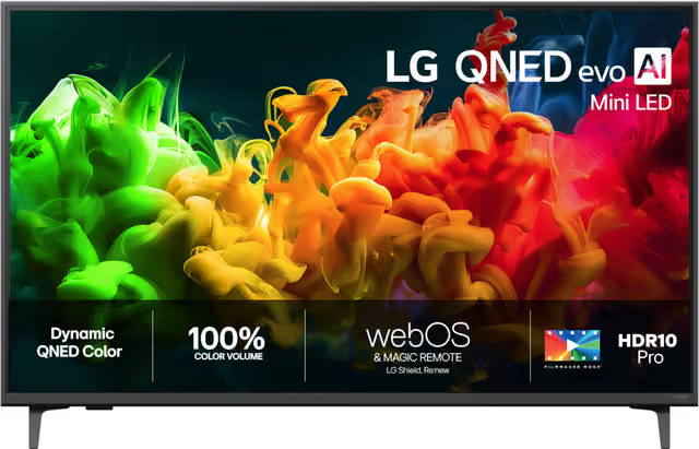 LG 43QNED80B6 (43"), LED-televisio