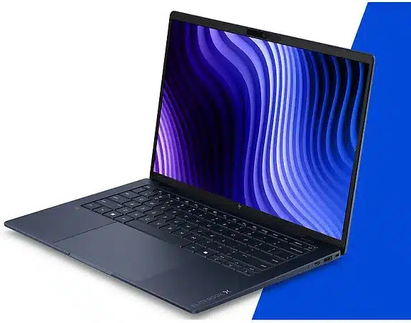 HP DT9R3AT kannettava tietokone Copilot+ PC Snapdragon X1P-42-100 35,6 cm (14") WUXGA 32 GB LPDDR5x-SDRAM 512 GB SSD Wi-Fi 7 (802.11be) Windows 11 Pro Sininen DT9R3