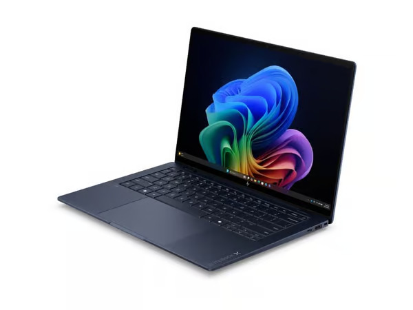 HP DT9R3AT kannettava tietokone Copilot+ PC Snapdragon X1P-42-100 35,6 cm (14") WUXGA 32 GB LPDDR5x-SDRAM 512 GB SSD Wi-Fi 7 (802.11be) Windows 11 Pro Sininen DT9R3