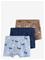LINDEX 3-Pack Boxer Shorts - LIGHT DUSTY BLUE - 122/128 – kuva 2
