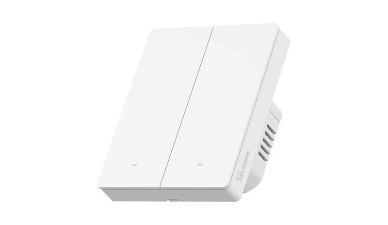 Sonoff M5-2C-80W WiFi Matter smart wall switch (2-channel for frame)