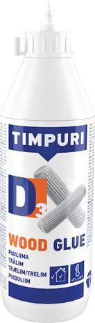 Puuliima Timpuri D3 Wood Glue 750ml – kuva 3/4