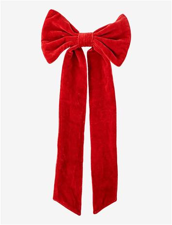 BLOOMINGVILLE Ruby Deco Bow - RED - L53 cm