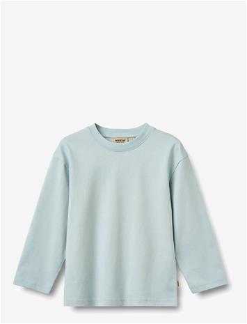 WHEAT T-Shirt L/S Johan - SUMMER SKY - 152